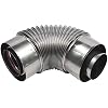 Metal Elbow Pipe Elbow Connector Thickened Durable Chimney Flue Indoor