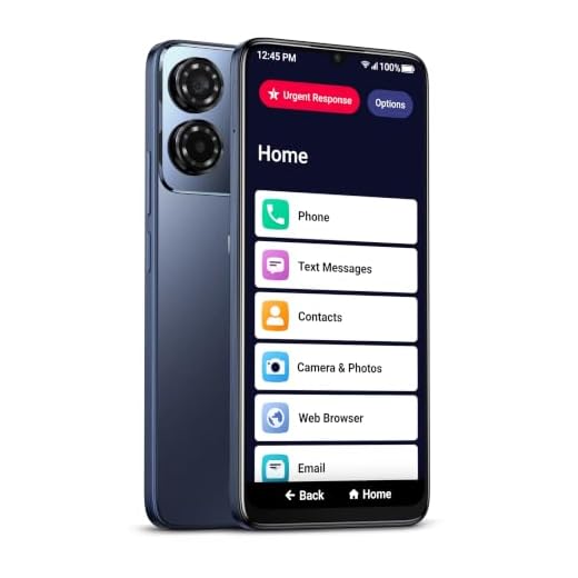 LIVELY Jitterbug Smartphone for Seniors, No SIM Needed, Smart5
