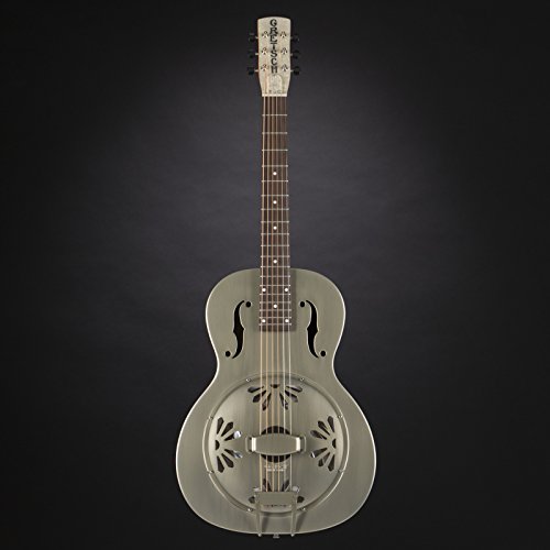 Gretsch G9201 Honey Dipper Round-Neck Metal Resonator - Brass Body, Padauk Fingerboard by Gretsch - Used condition - Image 2