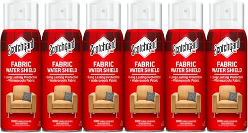 Scotchgard Fabric & Upholstery Protector, 6 Cans/10-Ounce (60 Ounces Total)