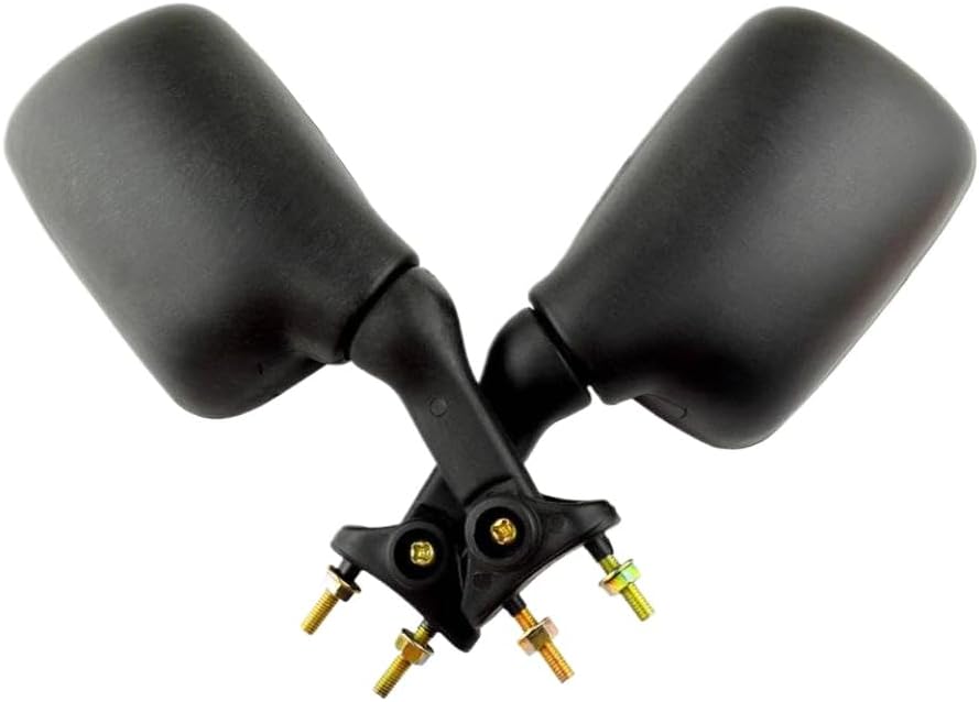 Motorcycle Rear Side View Mirrors Compatible with ZXR250 and RF400 Models 76A 78A