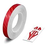 CARBON FIBER RED, 3/8