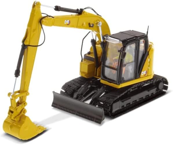 Caterpillar 315 Small Hydraulic Excavator w/Operator - Diecast Masters 85957-1/50 Scale Replica