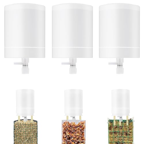 3 Pack Adjustable Moss Pole Watering Dripper Self Watering Planter Insert with Flow Control Automatic Watering Planter Insert Top Fill Plants Watering Devices System