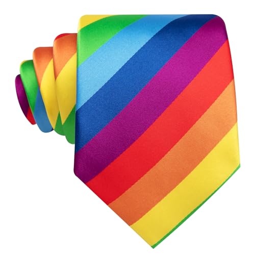 Image of Barry.Wang Man Stripe Ties Set Silk Woven Pocket Square Necktie Cufflinks Formal Party Business