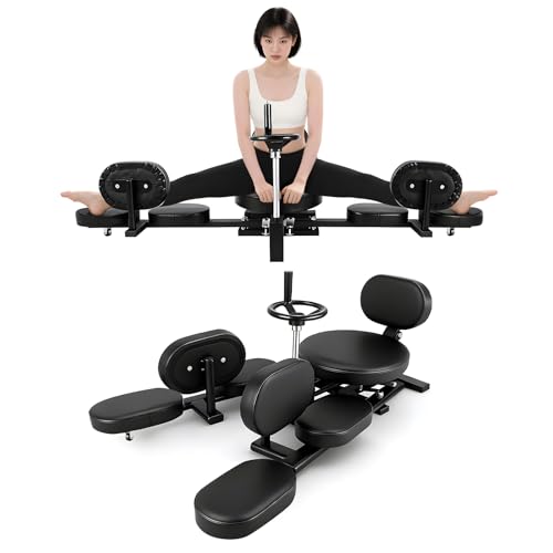 HopeFamily 開脚ストレッチャー 身長 伸ばす トレーニング器具 開脚マシーン 伸縮可能 股関節 ストレッチ 0-180度 レッグスライダー 家庭用 折りたたみ式 開脚補助器具 柔軟体操 体幹トレーニング バレエ練習 美尻 足痩せ ストレッチ運動 健康器具の商品画像（Amazon）