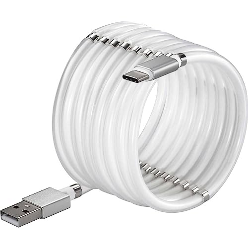 Renkforce USB-Kabel USB 2.0 USB-A Stecker, USB-C® Stecker 1.00 m Weiß vergoldete Steckkontakte TO-6899484