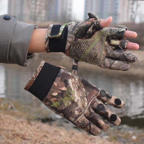 Gants de camouflage imperméables contre le froid aux mains - 7