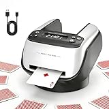 Dyovbze Automatischer Kartengeber, 2-in-1-Kartenmischer und -geber, um 360° drehbar mit präziser Kartenausgabe, robuster Mechanismus, für bis zu 12 Spieler bei Partyspielen zu Hause