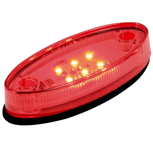 GG Grand General 77582 vermelho/vermelho 6 SMD LED base brilhante para ornamento GG Swan Hood