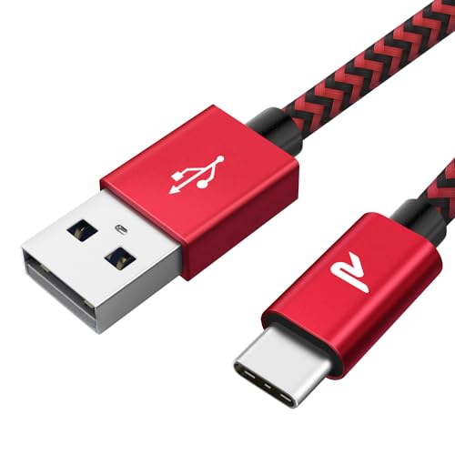 Cavo USB-C Lungo 3/6/10 FT Nylon Intrecciato Ricarica Veloce E Sincronizzazione Per Samsung