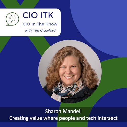 Creating value where people and tech intersect with Sharon Mandell cover art