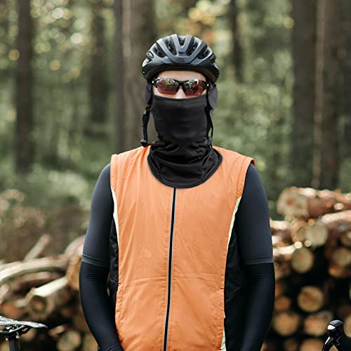 Cobertura Facial Balaclava | Capacete para motocicleta com proteção UV à prova de vento multiuso | P