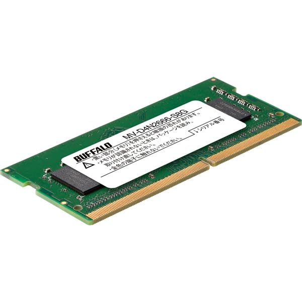 バッファロ　DDR4 8GB メモリ MV-D4U2666-S8G 2個セット Amazon.co.jp: MV-D4N2666シリーズ MV-D4N2666-S8G : パソコン・周辺機器