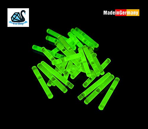 Eva Shop® 50 premium micro-mini-breeklichten 40 x 4,5 mm lichtstaven hengelsport beetverklikker glow stick partylichten LED ballon party tafeldecoratie neon kies je kleur - Image 5
