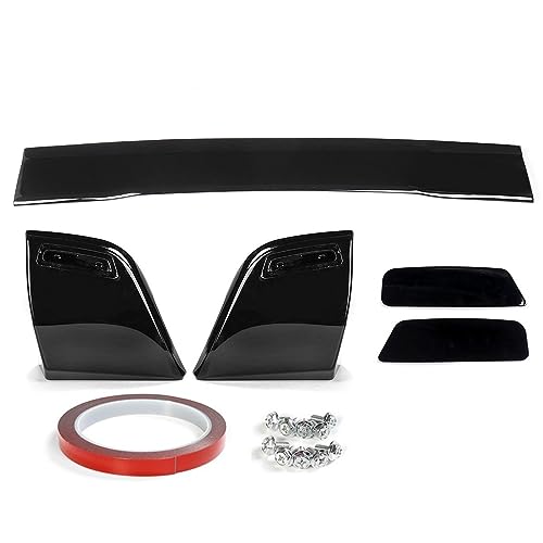 Décoration d'aile de becquet de coffre pour arrière et jupes Lancer Evo 7 8 9