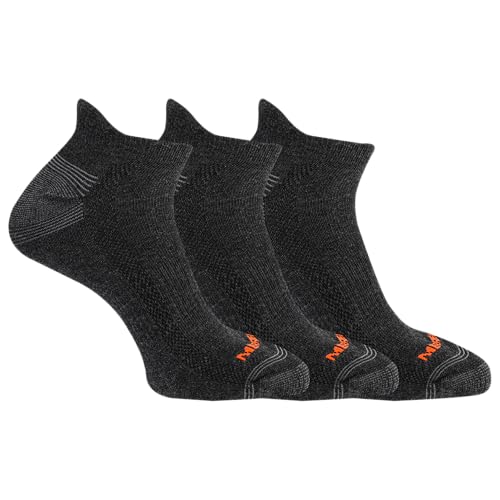 Image of Merrell Unisex Adult Cushioned Low Cut Tab Socks (3-Pair)