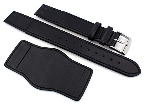 Bracelet montre pour anse fixe Sulla cuir véritable avec support