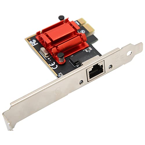 Carte réseau PCIe, Prise en Charge de la Carte Ethernet Gigabit PXE pour Ordinateur de Bureau pour Ordinateur pour PC Cover