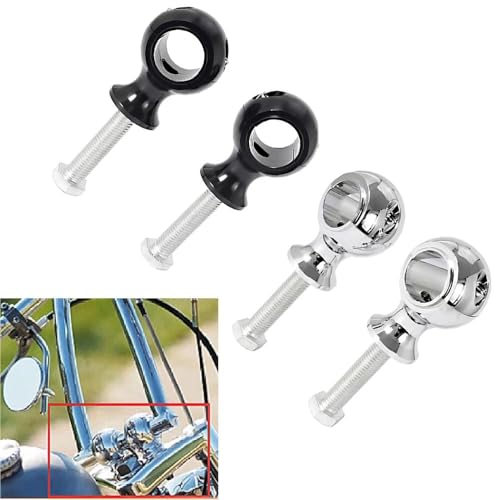 Pontet de guidon moto universel en alu robuste pour fixation 1"