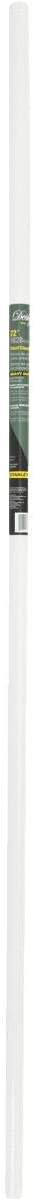 National Hardware S820-126 Closet Rod in White, 6', 1-1/4 diameter