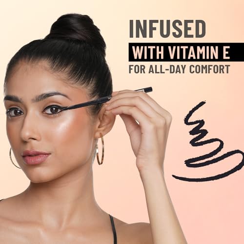 Image of Swiss Beauty You & Eye Power Black Kajal Twin Pack | 24 Hrs Stay | Smudge proof | Waterproof | Creamy Texture | Pack of 2, 0.60g