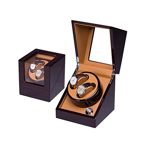 Remontoir montre automatique de luxe en fibre de carbone et finition piano