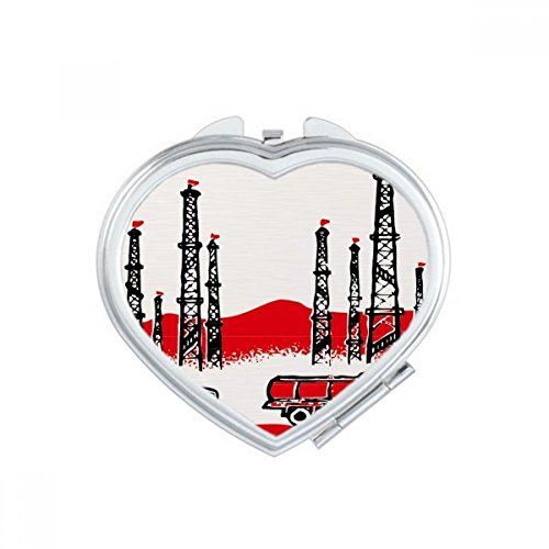 Miroir de maquillage compact pour vos retouches en voyage, miroir portable de poche
