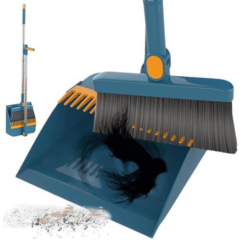 Juego de Escoba y Recogedor Plegable para el Hogar, Cocina y Vestíbulo - Bo