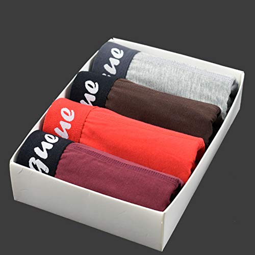 Calzoncillos boxer para hombres en algodón transpirable para oficina y deporte