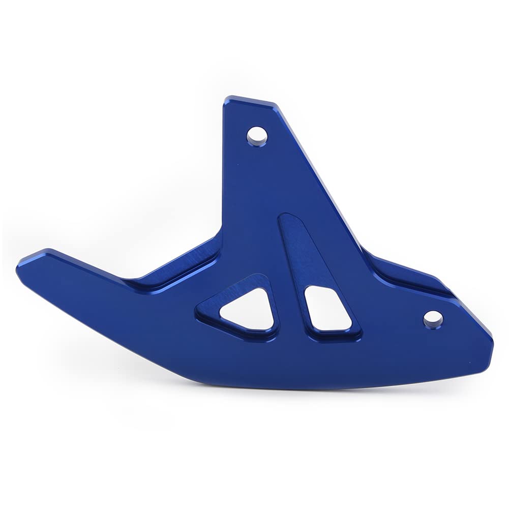 SIKUAI Protezione disco freno CNC Copertura disco posteriore per DRZ 400 2000-2004, DRZ 400E 2000-2007, DRZ 400S 2000-2015, DRZ 400SM 2005-2020, Blu