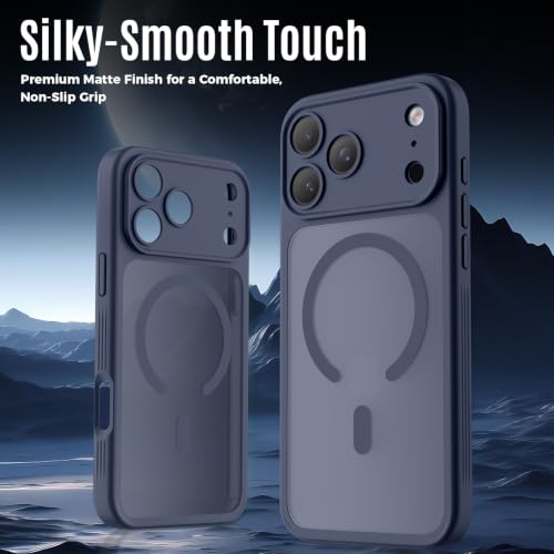 Symcele Designed for iPhone 18 Pro Case/iPhone 17 Pro Case, Deep Blue - image 7