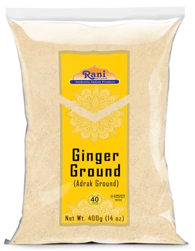Rani Ginger (Adarak) Powder Ground, Spice 28oz (1.75lbs) 800g PET Jar ~ All Natural | Vegan | Gluten Friendly | NON-GMO | Kosher | Indian Origin