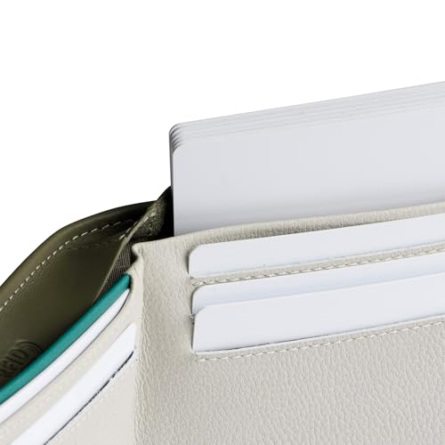 Image of Bellroy Hide & Seek Wallet (Slim Leather Bifold Design, RFID Protected, Holds 5-12 Cards, Coin Pouch, Flat Note Section, Hidden Pocket)