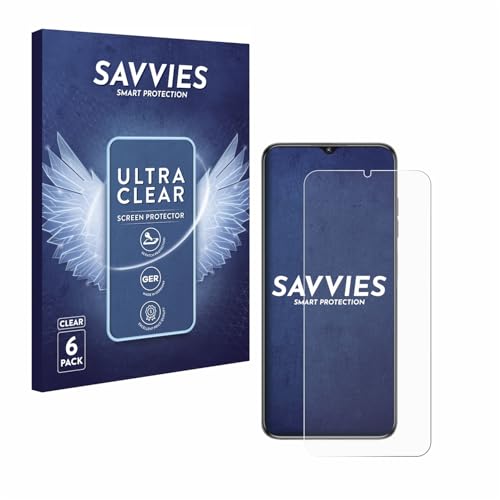 Savvies 6 Stück Schutzfolie für Oukitel C1 Bildschirmschutz-Folie Ultra-Transparent