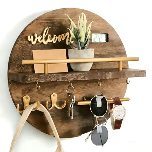 LEIRUOTM Key Holder for Wall, Key and Mail Holder Organizer
