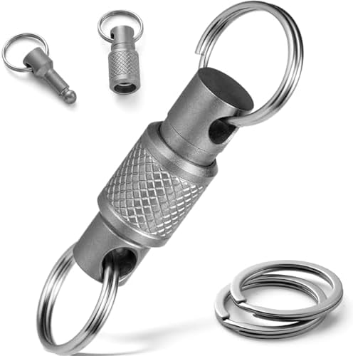 FEGVE Car Key Chain Link Rings for Car Key Organization