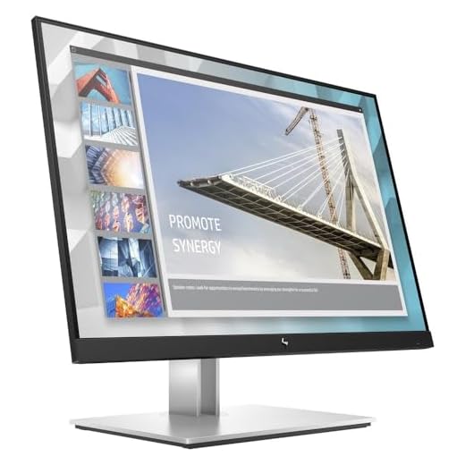 HP E24i G4 61cm (24") 16:10 WUXGA IPS ergonomischer Office-Monitor mit niedrigem Blaulichtanteil, 4-fach verstellbar, nachhaltig hergestellt, Anschluss mit VGA, HDMI, oder DisplayPort, USB 3.2 Hub