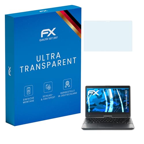 atFoliX Schutzfolie kompatibel mit Fujitsu Lifebook T937 Folie, ultraklare FX Bildschirmschutzfolie (2X)