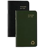 AT-A-GLANCE Monthly Planner / Appointment Book 2017 - 2018, Pocket Size, 24 Months, 3-5/8 x 6-1/16