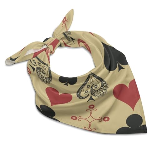 Watercolor Calla Lily Flowers Silk Feeling Scarf Square Satin Breathable Lightweight Neckerchief Silk Scarfs for Women