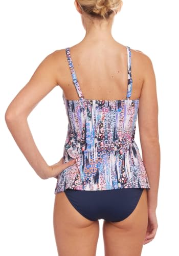LASCANA Women's Print Underwire Tankini Top Product Details