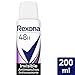 Rexona Desodorante Antitranspirante Invisible Diamond - Pack de 6 x 200 ml...