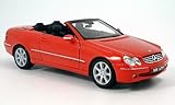 Marke : Mercedes Mercedes CLK Cabriolet, rot, Modellauto, Fertigmodell, Kyosho 1:18
