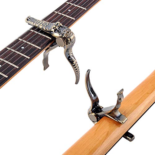 FARUTA Capodastre de guitare en forme de capodastre à changement rapide pour guitare acoustique, électrique, ukulélé… - Les Beatles, Paul McCartney, John Lennon, RIngo Starr, George Harrison FARUTA Capodastre de guitare en forme de capodastre à changement rapide pour guitare acoustique, électrique, ukulélé… – Image 5
