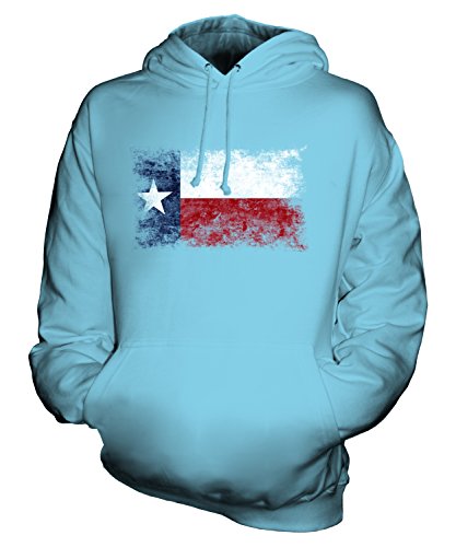 Sweat à capuche Texas imprimé vintage pour homme et femme