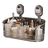 Fusion -Loc - Estantería de baño con de acero inoxidable, soporta hasta 26 kg, tecnología patentada de fusión al vacío, no requiere perforaciones, inoxidable con garantía de 10 años, fácil