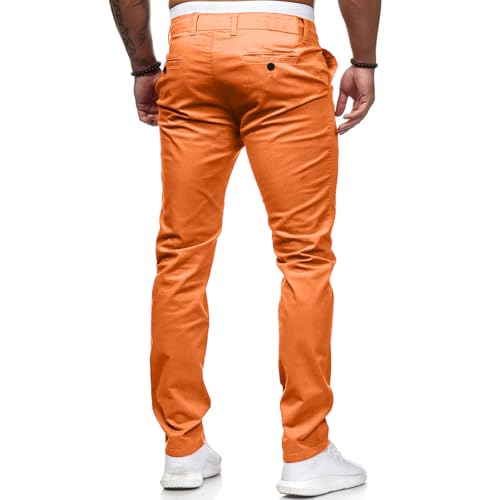 Mens Dress Pants Slim Fit Stretch Chino Pants Flat Front Denim Pants Casual Tapered Golf Pants Straight Leg Dress Slacks2