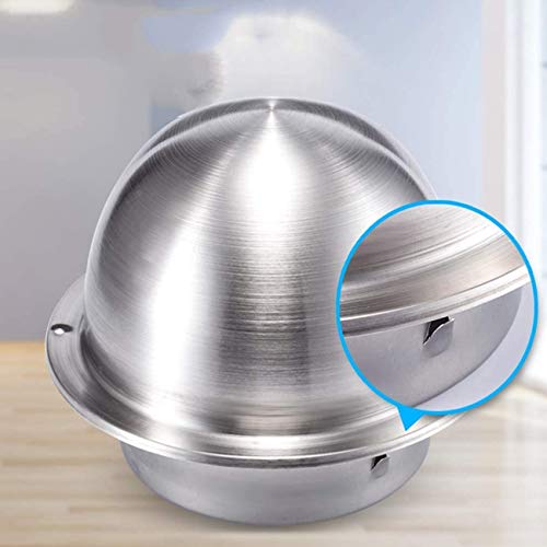Sombrerete giratorio de acero inoxidable para chimenea universal 8