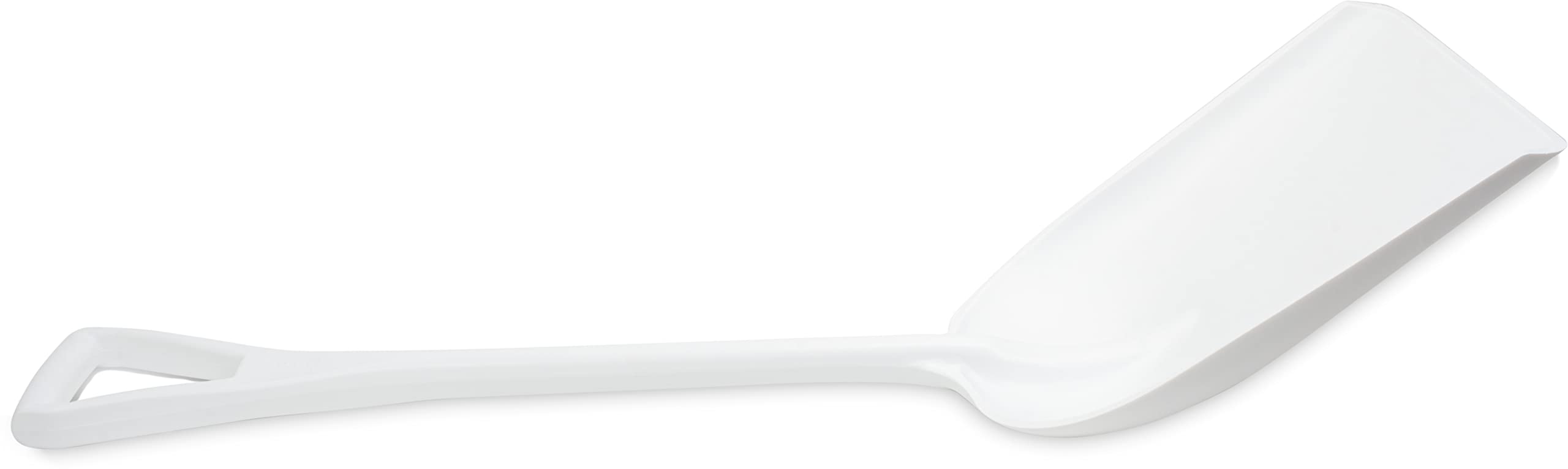 Sparta 41077EC02 Sanitärschaufel aus Kunststoff, lebensmittelecht, Kunststoffschaufel für gewerbliche Küchen, 35,6 cm, weiß